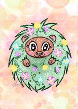 Load image into Gallery viewer, (Hedge)hog 5x7
